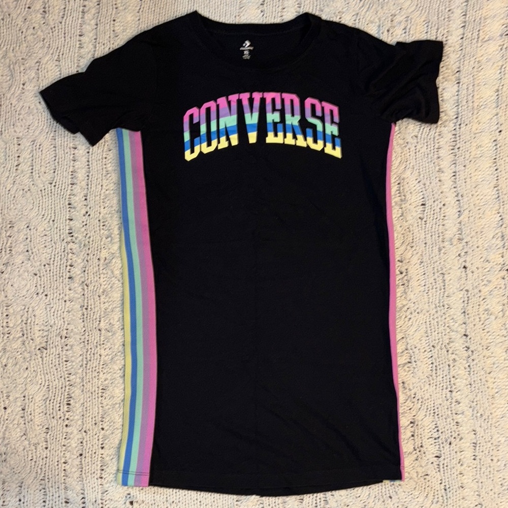 Converse Short Sleeve Tshirt Dress